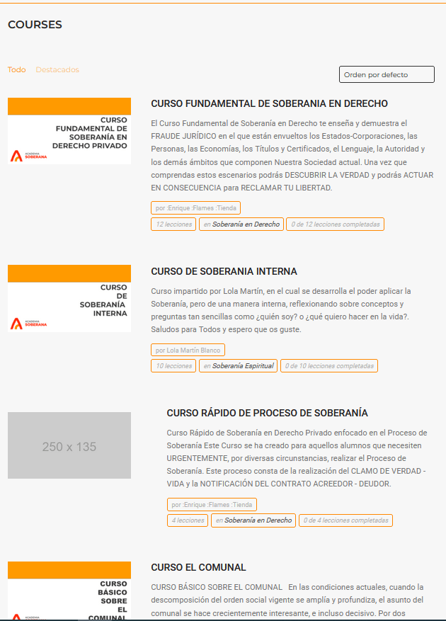 cursos